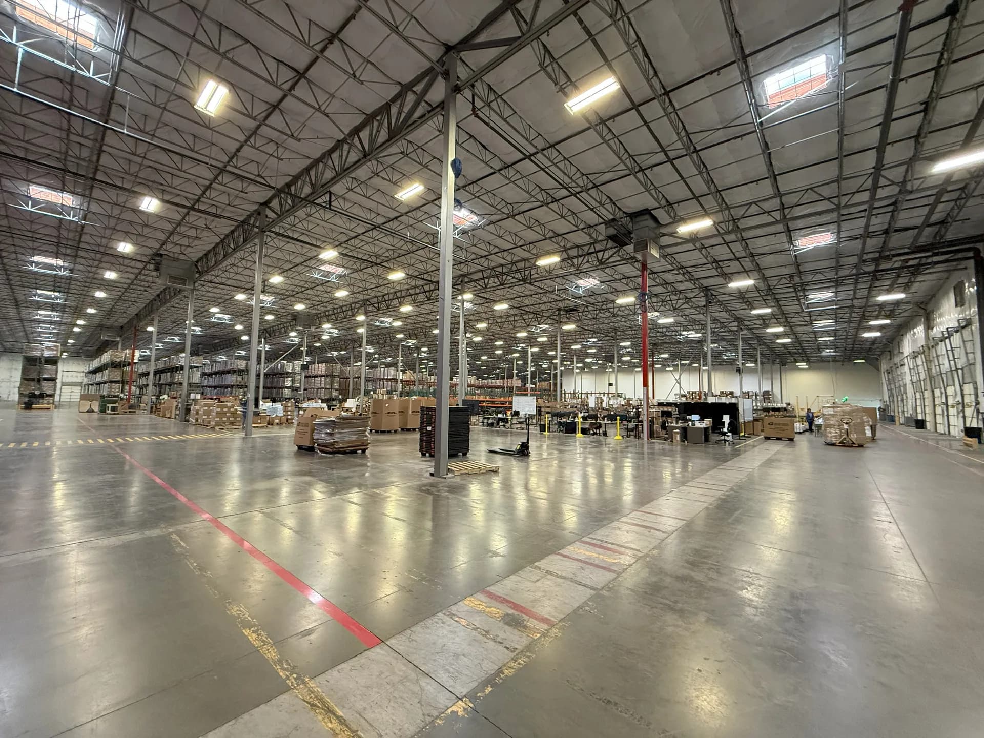 165,000 square feet, FDA registered, Fully Climate Controlled, in Dallas/Fort Worth, Texas with Network of 4 total warehouses across the US